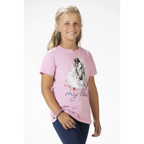 Dětské tričko -Horse Spirit-  růžové