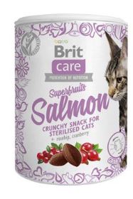 Brit Care Cat Snack Superfruits Salmon 100g Brit Care Cat Snack Superfruits Salmon 100g