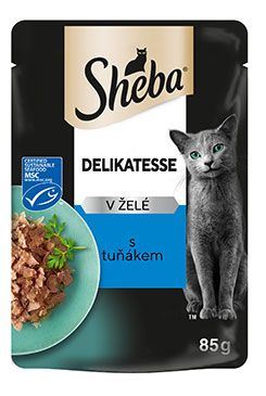 Sheba kapsa s tuňákem v želé 85g