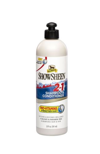 Absorbine ShowSheen 2v1 Šampon s kondicionérem, láhev 591 ml