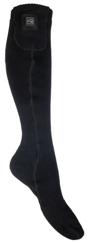 HKM Vyhřívané podkolenky Keep Warm + 2x powerbanka, černé