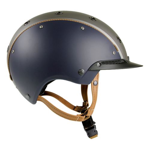 Jezdecká helma CASCO CHAMP - 3 blue-brown