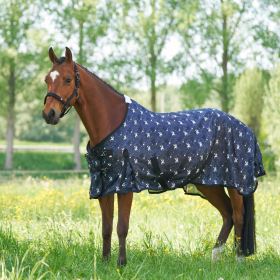 Deka proti hmyzu IRH Carlys Grey Pixie Dust AOP