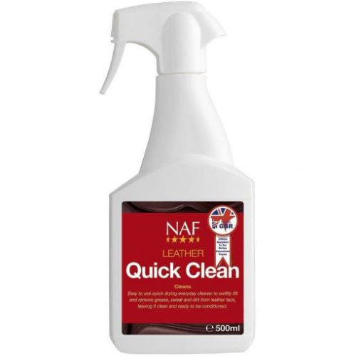 NAF Quick Clean pro rychlé čištění kůže, láhev s rozprašovačem 500ml