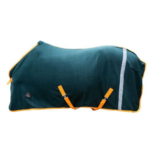 Odpocovací deka -Reflection- tmavě zelená