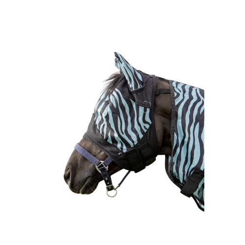 Maska na hlavu -Zebra Aqua-