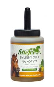 Stiefel Bylinný olej na kopytai, nádobka se štětcem 450 ml