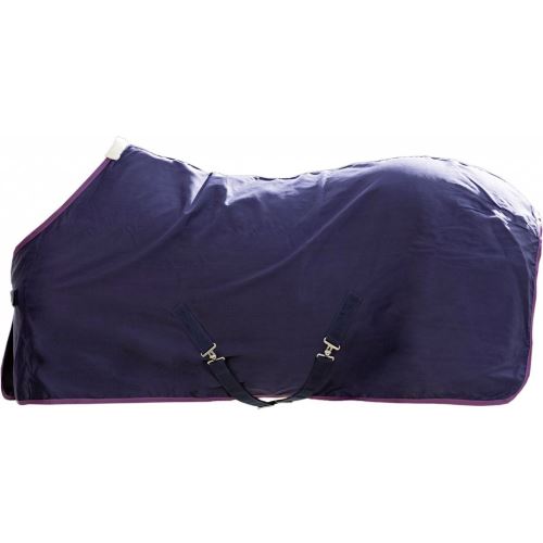 Transportní / stájová lehká deka  -Nele-  ostružinová