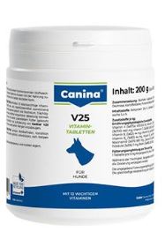 Canina V25 Vitamin Tabs 200g (60tbl.) Canina V25 Vitamin Tabs 200g (60tbl.)