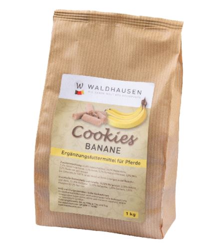 Banánové cookies - pochoutka pro koně 1kg