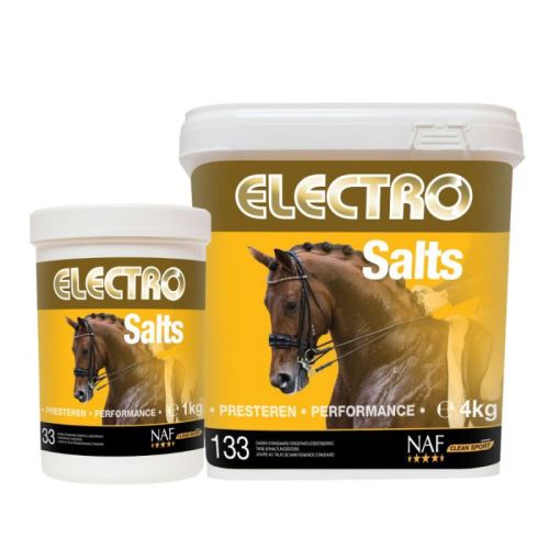NAF Electro Salts, elektrolyty v prášku při nadměrném pocení, balení 1000g