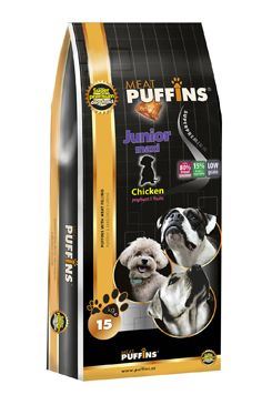 Puffins Dog Junior Maxi Chicken 15kg