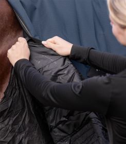 Poddeka Waldhausen Stay-Clean Inlay - černá