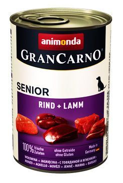 Animonda GRANCARNO konz. SENIOR hovězí/jehněčí 400g