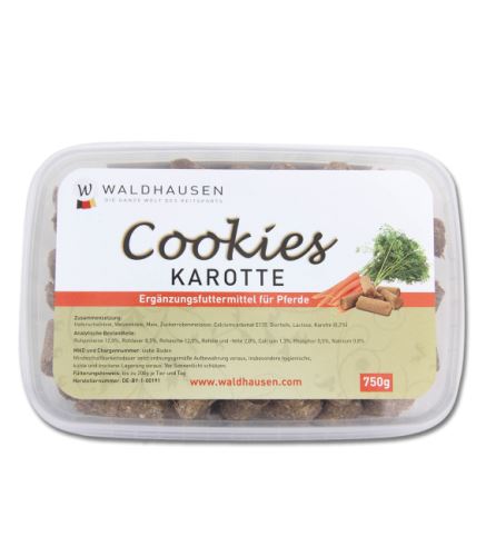 Pamlsky pro koně Cookies Waldhausen mrkvové