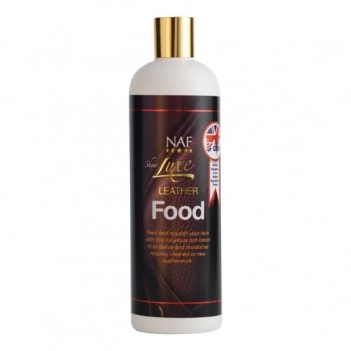 NAF Leather Food luxusní hydratační emulze na poškozenou kůži, láhev 500ml