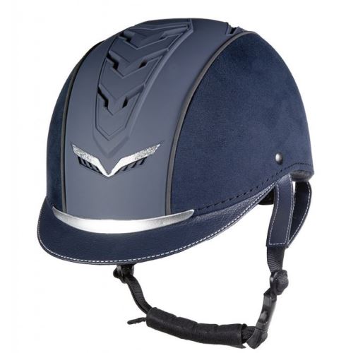 Jezdecká helma -Elegance- tmavě modrá