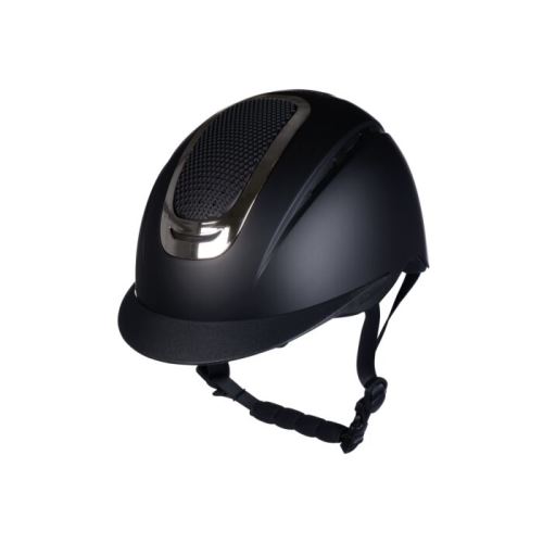 Jezdecká helma -Sydney- černá/stříbrná