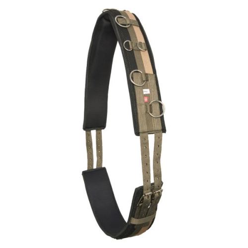 Lonžovací obřišník IRH Deluxe Multi Olive