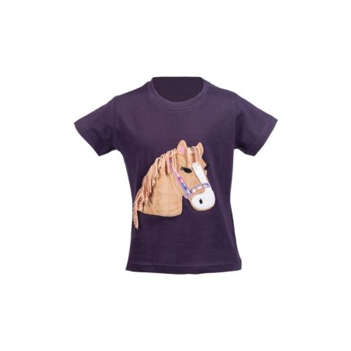 Dětské triko -Lola Fluffy-  tmavě fialové
