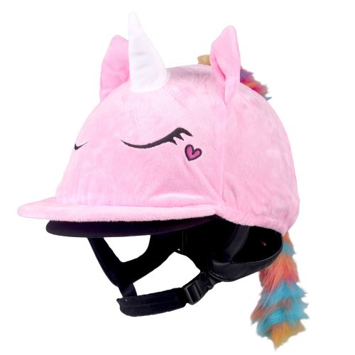 QHP obal přes helmu Unicorn Pink