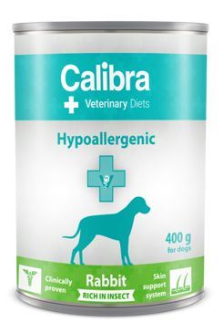 Calibra VD Dog  konz. Hypoallergenic Rabit&Insect 400g