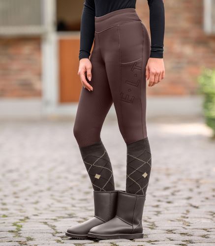 E.L.T. termo jezdecké legíny Rica mahogany