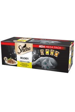 Sheba kapsa Drůbeží výběr 40x85g