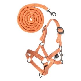 HKM Set Ohlávka s vodítkem pro Hobby Horse, oranžový HKM Set Ohlávka s vodítkem pro Hobby Horse, oranžový