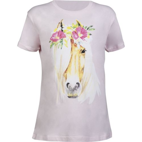 Dětské tričko Flower Horse růžové