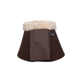 Zvony na kopyta Comfort ze softoprenu - tmavě hnědé (1)