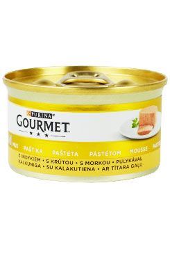 Gourmet Gold konz. kočka pašt. jemná krůta 85g