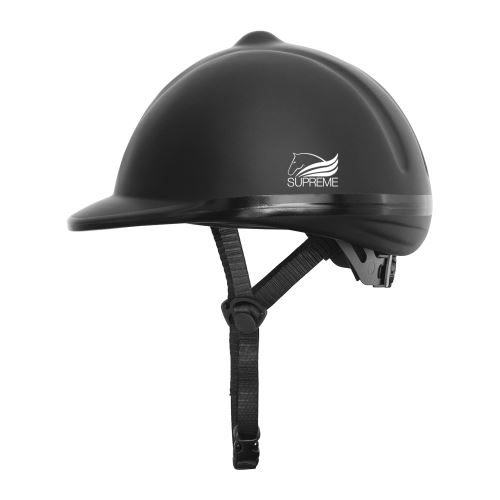 Jezdecká helma Supreme Satin s ventilačními otvory