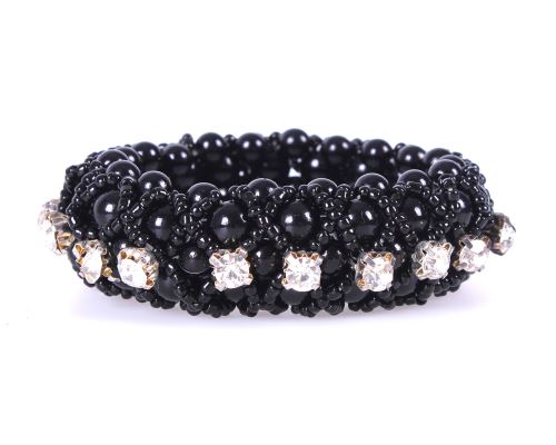 QHP ozdobná gumička Diamond