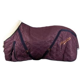 Stájová deka IRH Super-dry 150gr Bordeaux (1)