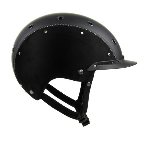Jezdecká helma CASCO CHAMP - 3 Nubuk black