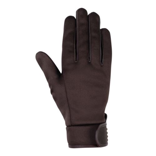 Softshellové rukavice -Basil- tmavě hnědé