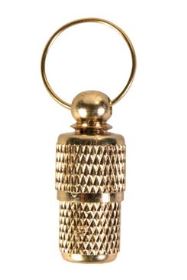 Pouzdro na údaje o majiteli kovové pozlacení 25/10mm Trixie Pouzdro na údaje o majiteli kovové pozlacení 25/10mm Trixie
