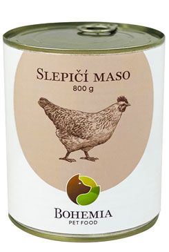 BOHEMIA Slepičí maso ve vlastní šťávě 800g