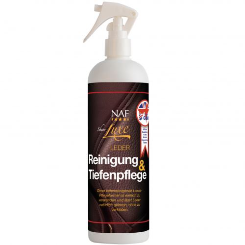 Přípravek na čištění a péči o kožené vybavení NAF Sheer Luxe Leather Cleanse Condition, láhev 500ml