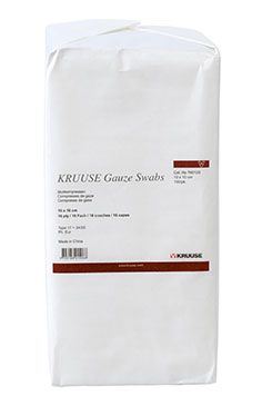 Kompres gáza 10x10cm nesteril 16v. typ17 KRUUSE 100ks