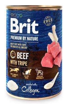 Brit Premium Dog by Nature  konz Beef & Tripes 400g