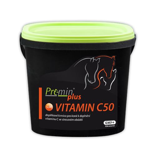 Premin VITAMIN C 50- doplnění vitamínu C ve stresovém období
