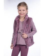 Dětská vesta z Teedy fleecu -Alva- fialová