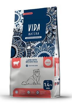 Kraftia VIDA NATIVA CAT Adult Lamb & Rice 1,4kg