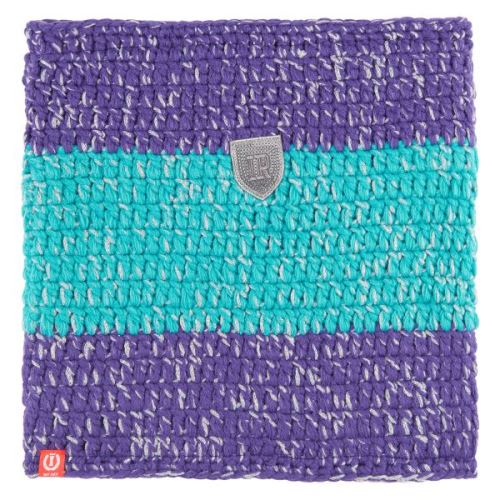 Šátek IRH Headlines 2.0 Royal purple-Jade green