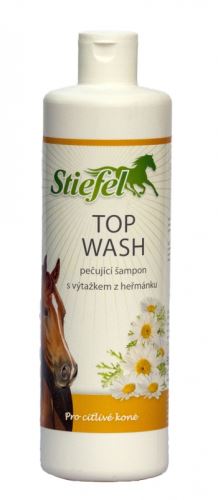 Stiefel Top wash, šampón pro citlivé koně, láhev 500 ml