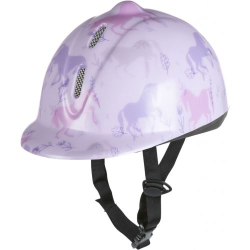 Jezdecká helma -Blossom- - fialová