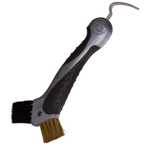 Háček na kopyta  IRH Scraper, černý/stříbrný