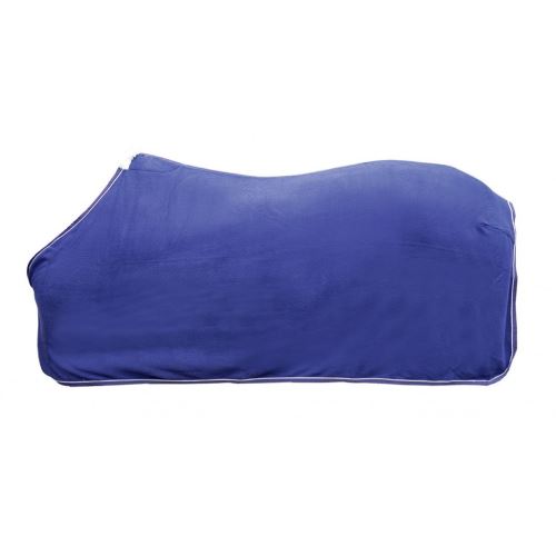 Odpocovací deka HKM tmavě modrá/stříbrná